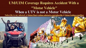 UM/UIM Coverage Requires Accident With a “Motor Vehicle”
