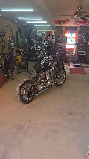 New project chopper #chopper #rigid #kickstart #davidmann #harleydavidson #harley #shovelhead #biker #panheadchoppers #evochoppers | Shawn Jett