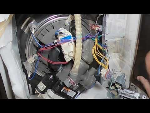 Replacing Kitchenaid Dishwasher Pump & Motor kdtm354dss4