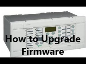 How to upgrade the Firmware of MiCOM Relays - Px40 Download and Calibration Tool.