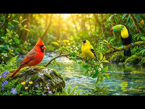 🌿 Soft Piano Music with Bird Sounds 🎹 Study Music for Deep Focus, Calm Mind and Inner Peace