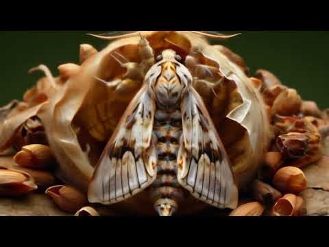 The Life Cycle of a Moth