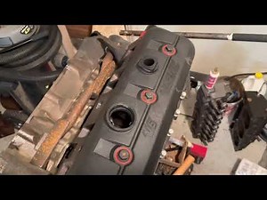 Part 5 - Mercruiser 4.3 (2) - Cylinder Heads Install & Paint