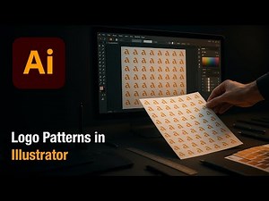 Create Logo Patterns in Illustrator-Easy Step by Step Tutorial!
