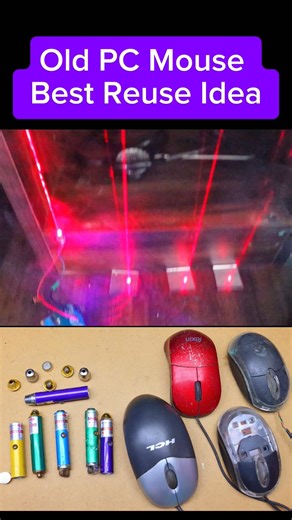 Old PC mouse best reuse idea #shorts #diy