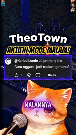 CARA GANTI MODE MALAM DI THEOTOWN! #shorts