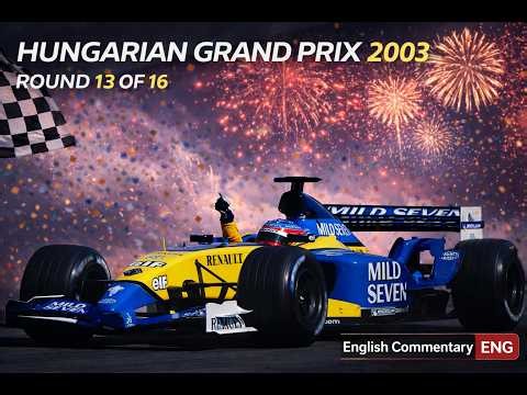 (ENG) F1 2003 13 Hungary Grand Prix - Circuit: Hungaroring