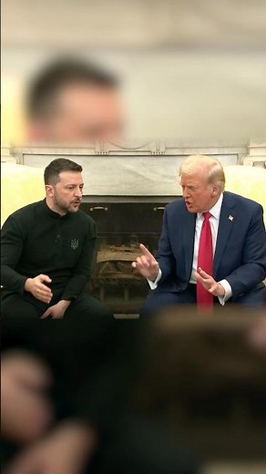 Trump, Zelenskiy Oval Office Meeting Turns Into Fiery Argument