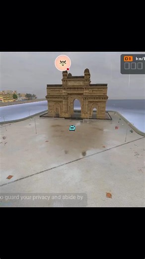 New game Bus simulator india gate of India Lamborghini urus car #trending #viral #newgame