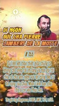 DI NGÔN ĐỨC CHA LAMBERT SỐ 155