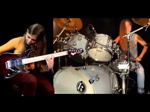 Tina S and Sina - The Trooper [Iron Maiden] cover