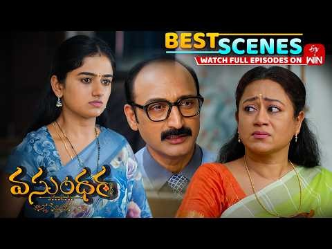 Vasundara Best Scenes : 21st March 2026 Episode Highlights | Watch Full Episode on ETV Win