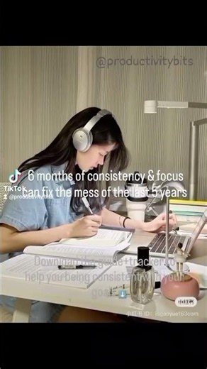 6 months is all it takes🍃 #notiontemplate #consistent #6monthschallenge #notionsetup #productivity