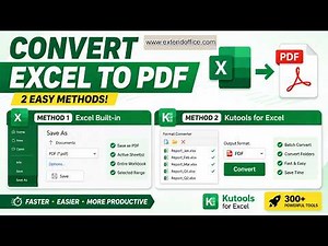 Convert Excel to PDF