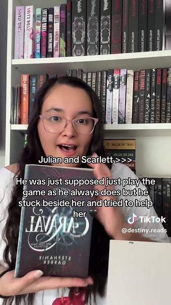 OH THE BUZZ!!! #BookTok #caraval #stephaniegarber #fantasybooks #fyp | Julian Santos | Scarlett Dragna | Bookish | Booktokfyp