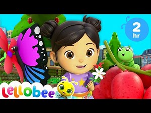 Caterpillar Butterfly song | Rishi & Ella's Preschool Playhouse - Lellobee Kids Karaoke