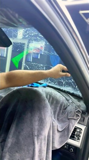 See How Windscreen Tint Is Installed #automobile