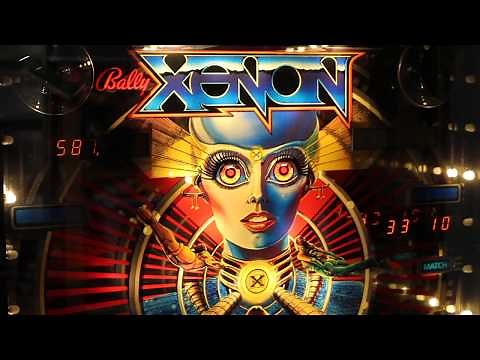 1980 Bally XENON pinball machine