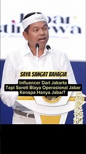 KDM: all Jakarta influencers highlight West Java's operational costs, they are extraordinary