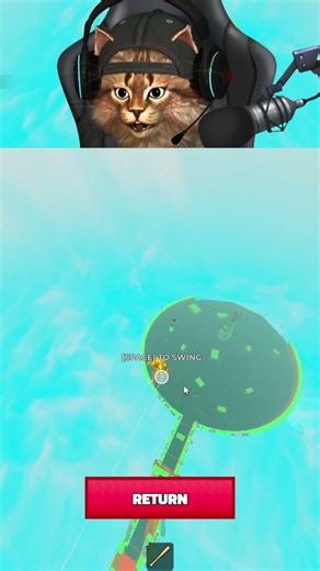Can I Reach the Zone where The SECRET Spawned in 1 Swing? #swingobbyforbrainrots
