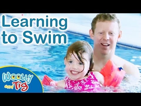 ‪@WoollyandTigOfficial‬- Learning To Swim! | TV Show for Kids | Toy Spider