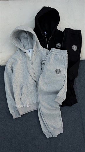 Hoodie Set Inside Fleece for Ultimate Comfort