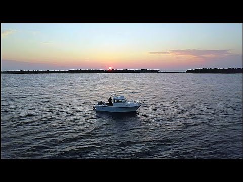 Solo Overnight Fishing in Gulf of Mexico clearwater Florida in a Crooked Pilothouse Boat