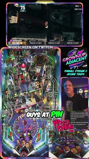 Pinball Gameplay & Pin Sound: Arcade Fun to Level Up Your Game! #shorts