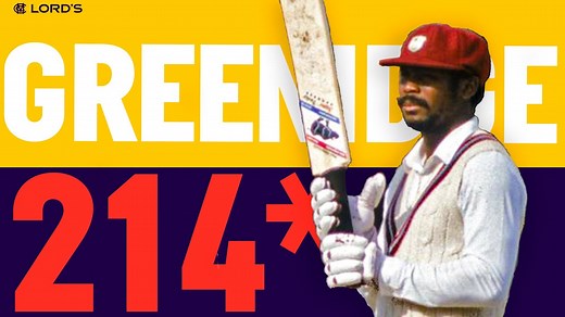 The Best Lord's Double Hundred Ever? Gordon Greenidge Hits 214* 🙌 One of the best Test innings ever as Greenidge led the West Indies to an incredible 9-wicket win - knocking off the target of 342 in just 66 overs 🔥 | Lord's Cricket Ground