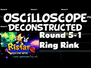 Ristar - Ring Rink - Oscilloscope Deconstruction