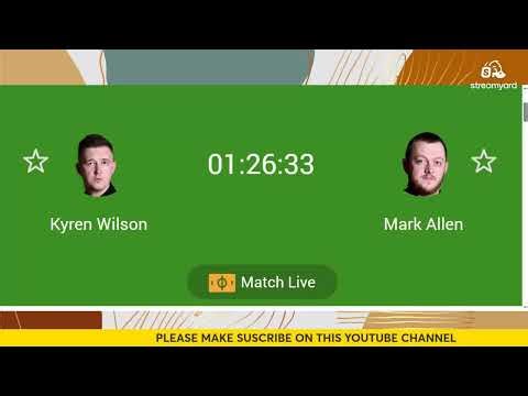 🔴 LIVE: Kyren Wilson vs Mark Allen | World Snooker Championship 2026 | Live Score & Commentary