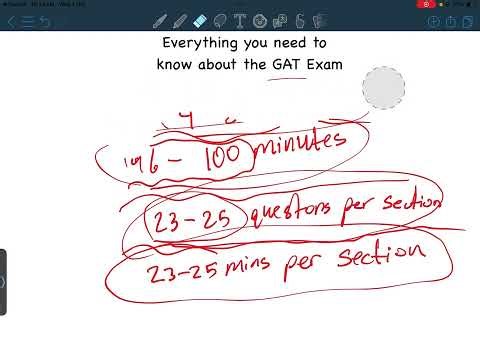 Everything You Need To Know About The GAT Exam￼! (My Study Plan)