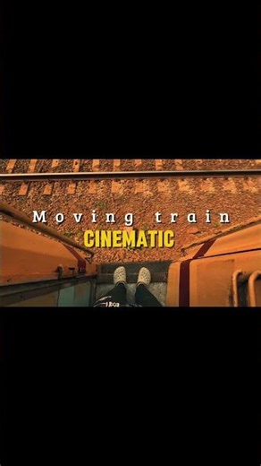 Moving train cinematic reel #viralsshorts #cinematic #shortsfeed #youtubeshorts #railways