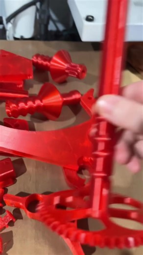 Printed Pastamatic filament spool winder from printables now i just need to assemble it Model 466883 #3dprinting #design #creative #bambuprinter #fyp #x1carbon #3dprinted #3dprinter #printables #filamentwinder