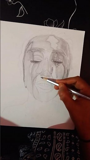 Day 8 – Emotional Sketch Begins | 30 Days Sketch Challenge 🎨🔥 (Part 1)