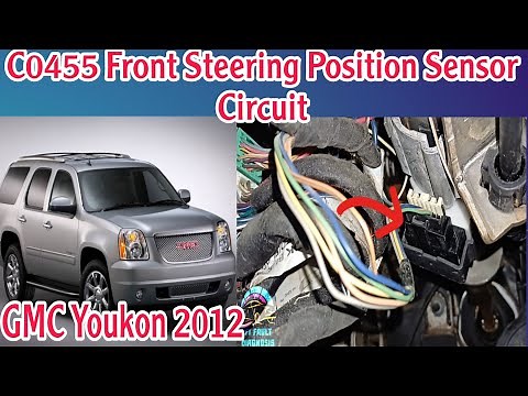 How to fix Code C0455 Front Steering Position Sensor