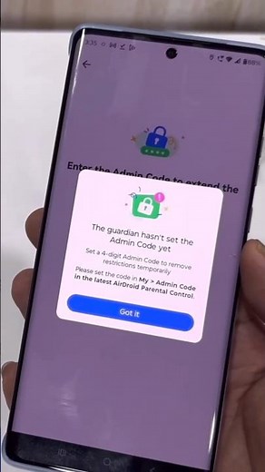 Airdroid Parental control Admin code set | how to remove parental control