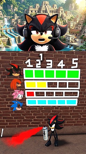 Sonic and is group paly a game #sonic #usa #usashorts #sonicboombox