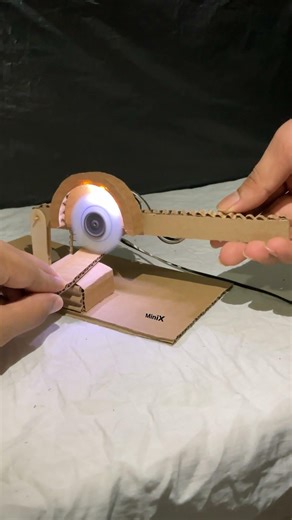 Build Your Own Powerful Cutter Machine with a DC Motor #dcmotor #tech #diy #youtubeshorts #handy