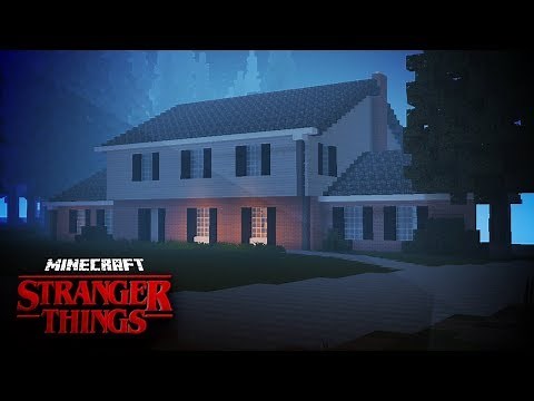Minecraft Stranger Things - Mike Wheeler's House!