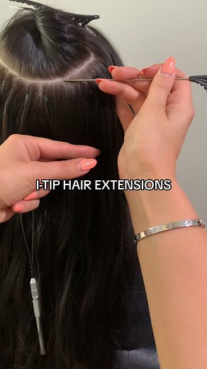 I-Tip Hair Extensions: Heat-Free Application Method