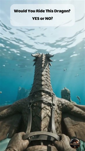 POV Your Dragon Dives Underwater 🐉🌊 Dragon Ri