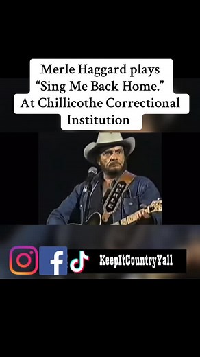 Merle Haggard plays “Sing Me Back Home.” At Chillicothe Correctional Institution #keepitcountryyall @merlehaggardofficial 🫡👏👏 #merlehaggard #country #countrymusic #fyp #fyp* #fypage #cowboy #cowboys #country #countrymusic #countrymusiclegend #countrystar #countrymusicstar #foryoupageofficial #countrylife #explorer #explore #legend | Keepitcountryyall