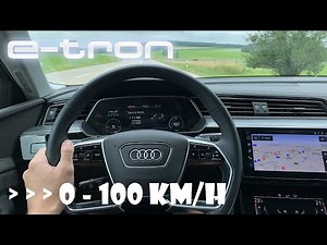 Audi e-tron (GE) | 50 quattro | Beschleunigung 0-100 km/h | Acceleration | Electric Car