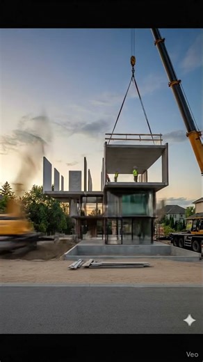 Building a modern luxury home 🏗️✨#luxuryhome #luxury#ModernHouse #TimeLapse #construction