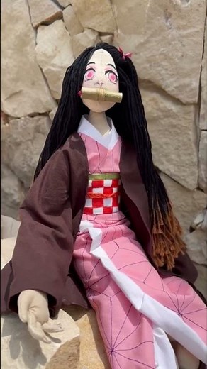 My handmade Nezuko creation #nezuko #demonslayer