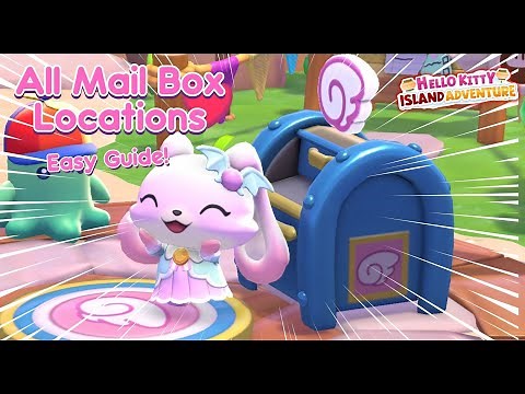 📫✨All Mailbox Locations Guide w/ Timestamps - Hello Kitty Island Adventure