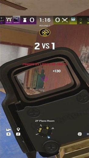 CRAZY FLICK AND 1V1 CLUTCH #r6 #rainbowsix #3k