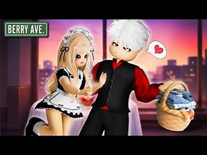 Rich Mafia Guy Falls in Love With POOR MAID?! 💔 | Berry Avenue