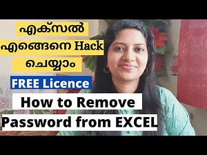 How to unprotect excel sheet without password | Excel password breaker